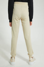 Load image into Gallery viewer, Redtag-Beige-Basic-Track-Pant-Joggers-Senior-Girls-9 to 14 Years
