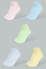 Redtag-Assorted-Plain-Ankle-Socks-Ankle-Length-Women's-