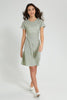 Redtag-Green-Floral-Girls-Senior-Skater-Dress-Dresses-Senior-Girls-9 to 14 Years