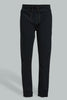 Redtag-Black-Jogger-Trouser-Joggers-Senior-Boys-9 to 14 Years