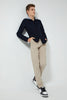 Redtag-Beige-Pull-On-Trouser-Joggers-Senior-Boys-9 to 14 Years