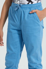Load image into Gallery viewer, Redtag-Blue-Jogger-Trouser-Joggers-Senior-Boys-9 to 14 Years
