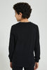 Redtag-Black-Pique-SweaT-Shirt-Sweatshirts-Senior-Boys-9 to 14 Years