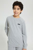 Redtag-Grey-Pique-SweaT-Shirt-Sweatshirts-Senior-Boys-9 to 14 Years