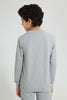 Redtag-Grey-Pique-SweaT-Shirt-Sweatshirts-Senior-Boys-9 to 14 Years