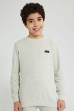 تنزيل الصورة على معرض الصور، Redtag-Beige-Pique-SweaT-Shirt-Sweatshirts-Senior-Boys-9 to 14 Years
