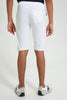 Redtag-White-Pull-On-Trouser-Short-Chino-Shorts-Senior-Boys-9 to 14 Years