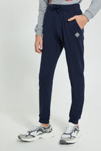 Load image into Gallery viewer, Redtag-Navy-Table-Active-Pant-Joggers-Senior-Boys-9 to 14 Years
