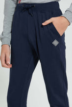 Load image into Gallery viewer, Redtag-Navy-Table-Active-Pant-Joggers-Senior-Boys-9 to 14 Years
