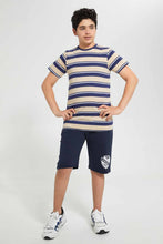 تنزيل الصورة على معرض الصور، Redtag-Navy-Pull-On-Active-Short-Active-Shorts-Senior-Boys-9 to 14 Years
