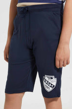 تنزيل الصورة على معرض الصور، Redtag-Navy-Pull-On-Active-Short-Active-Shorts-Senior-Boys-9 to 14 Years
