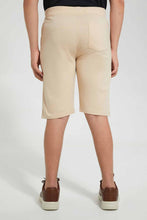 تنزيل الصورة على معرض الصور، Redtag-Beige-Pull-On-Active-Short-Active-Shorts-Senior-Boys-9 to 14 Years
