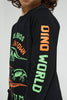 Redtag-Black-Dino-World-Print-Crew-Neck-Sweatshirt-Sweatshirts-Boys-2 to 8 Years