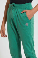 Load image into Gallery viewer, Redtag-Green-Table-Active-Pant-Joggers-Senior-Boys-9 to 14 Years
