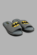 Load image into Gallery viewer, Redtag-Grey-Batman-Character-Slipper-Colour:Grey,-Filter:Men&#39;s-Footwear,-Men-Slippers,-New-In,-New-In-Men-FOO,-Non-Sale,-S22A,-Section:Men-Men&#39;s-
