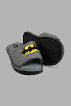 Load image into Gallery viewer, Redtag-Grey-Batman-Character-Slipper-Colour:Grey,-Filter:Men&#39;s-Footwear,-Men-Slippers,-New-In,-New-In-Men-FOO,-Non-Sale,-S22A,-Section:Men-Men&#39;s-
