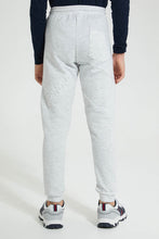 Load image into Gallery viewer, Redtag-Grey-Pique-Active-Pant-Joggers-Senior-Boys-9 to 14 Years
