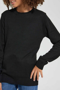 Redtag-Bsr-Table-Plain-Pullover-Pullovers-Senior-Boys-9 to 14 Years