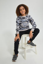 Load image into Gallery viewer, Redtag-Bsr-Table-Jacquard-Pullover-Pullovers-Senior-Boys-9 to 14 Years
