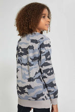 Load image into Gallery viewer, Redtag-Bsr-Table-Jacquard-Pullover-Pullovers-Senior-Boys-9 to 14 Years
