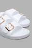 Redtag-White-Buckle-Jelly-Mule-Sliders-Women's-