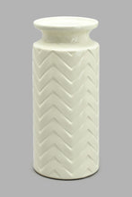 تنزيل الصورة على معرض الصور، Redtag-Cream-Textured-Ceramic-Tall-Candleholder-Candle-Holder-Home-Decor-
