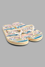 Load image into Gallery viewer, Redtag-Assorted-Printed-Upper-And-Sock-Matching-Flip-Flop-Colour:Beige,-Filter:Women&#39;s-Footwear,-New-In,-New-In-Women-FOO,-Non-Sale,-S22A,-Section:Women,-Women-Flip-Flops-Women&#39;s-
