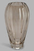 Redtag-Brown-Ribbed-Glass-Tall-Vase-Vase-Home-Decor-