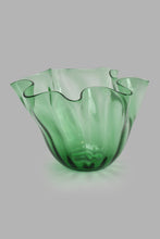 تنزيل الصورة على معرض الصور، Redtag-Green-Flower-Glass-Bowl-Vase-Home-Decor-
