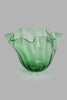 Redtag-Green-Flower-Glass-Bowl-Vase-Home-Decor-