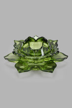 تنزيل الصورة على معرض الصور، Redtag-Green-Flower-Glass-Candle-Holder-Candle-Holder-Home-Decor-
