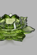 تنزيل الصورة على معرض الصور، Redtag-Green-Flower-Glass-Candle-Holder-Candle-Holder-Home-Decor-
