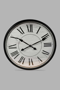 Redtag-Black-Wall-Clock-Colour:Black,-Filter:Home-Decor,-HMW-HOM-Wall-Clock,-New-In,-New-In-HMW-HOM,-Non-Sale,-S22A,-Section:Homewares-Home-Decor-