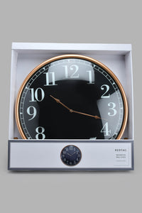 Redtag-Gold-Modern-Wall-Clock-Wall-Clock-Home-Decor-