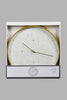 Redtag-Gold-Decorative-Frame-Wall-Clock-Colour:Gold,-Filter:Home-Decor,-HMW-HOM-Wall-Clock,-New-In,-New-In-HMW-HOM,-Non-Sale,-S22A,-Section:Homewares-Home-Decor-