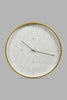 Redtag-Gold-Decorative-Frame-Wall-Clock-Colour:Gold,-Filter:Home-Decor,-HMW-HOM-Wall-Clock,-New-In,-New-In-HMW-HOM,-Non-Sale,-S22A,-Section:Homewares-Home-Decor-