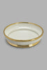 Redtag-White-Gold-Ribbed-Platter-Vase-Home-Decor-