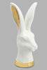 Redtag-White-Gold-Decorative-Rabbit-Artefact-Home-Decor-