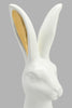 Redtag-White-Gold-Decorative-Rabbit-Artefact-Home-Decor-