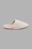 Redtag-Pink-Closed-Toe-Slipper-With-Lurex-Thread-Colour:Pink,-Filter:Women's-Footwear,-New-In,-New-In-Women-FOO,-Non-Sale,-S22A,-Section:Women,-Women-Slippers-Women's-