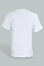 Load image into Gallery viewer, White Printed T-Shirt for Boys
