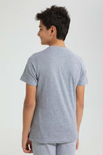 Load image into Gallery viewer, Grey Printed T-Shirt
