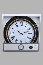 تنزيل الصورة على معرض الصور، Redtag-Black-Modern-Roman-Wall-Clock-Wall-Clock-Home-Decor-
