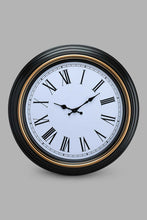 تنزيل الصورة على معرض الصور، Redtag-Black-Modern-Roman-Wall-Clock-Wall-Clock-Home-Decor-
