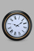 Redtag-Black-Modern-Roman-Wall-Clock-Wall-Clock-Home-Decor-