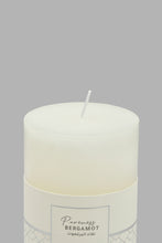 Load image into Gallery viewer, Redtag-Pureness-Bergamot-Scented-Pillar-Candle-Candles-Home-Decor-
