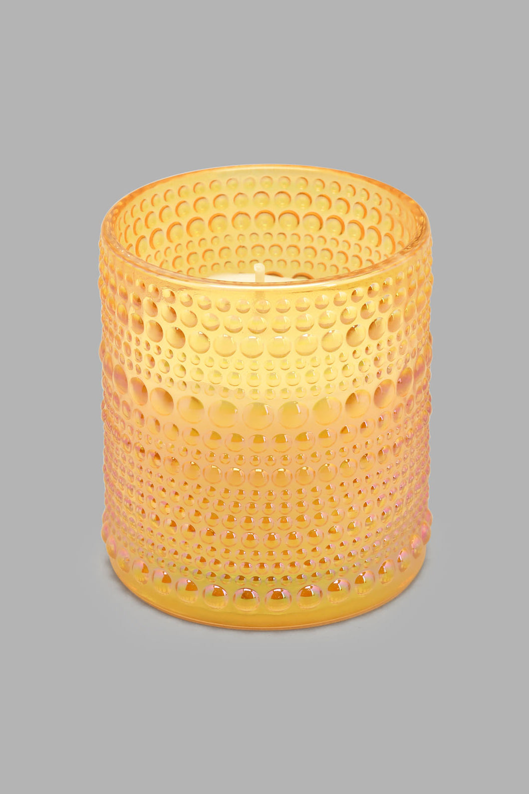 Redtag-Milan-Embossed-Glass-Jar-Candle-Candles-Home-Decor-