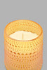 Redtag-Milan-Embossed-Glass-Jar-Candle-Candles-Home-Decor-