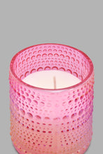 Load image into Gallery viewer, Redtag-Marrakesh-Embossed-Glass-Jar-Candle-Candles-Home-Decor-
