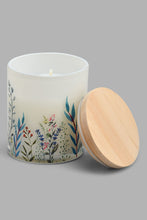 Load image into Gallery viewer, Redtag-Botanical-Beauty-Candle-Jar-with-Wooden-Lid-Candles-Home-Decor-
